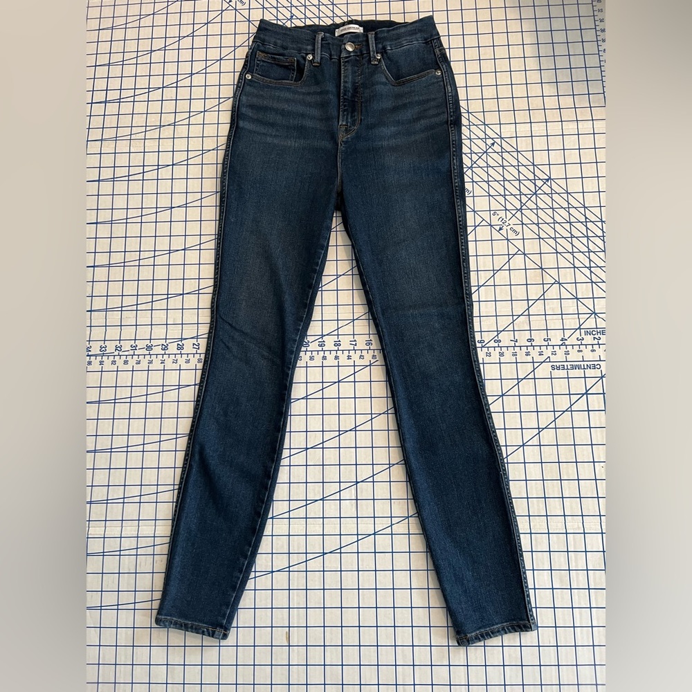 Good American Good Curve Skinny Jeans Highrise Size 26 | 2